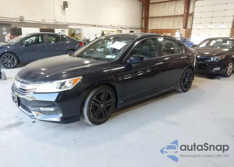 2017 Honda Accord Sport Se z USA, uszkodzony, nr VIN 1HGCR2F13HA204684